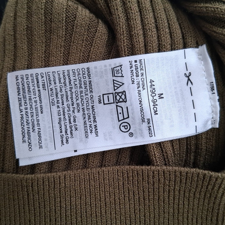 Size M Banana Republic Olive Knit Dress