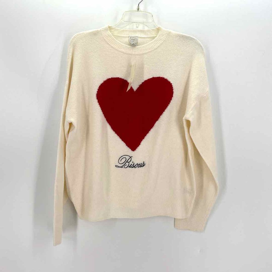 Size M A NEW DAY Ivory Sweater