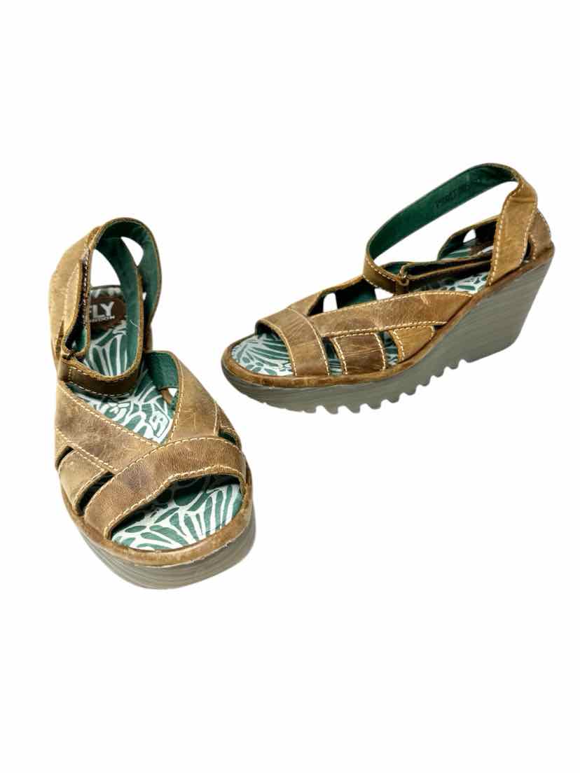 Shoe Size 37 FLY LONDON Brown Sandals
