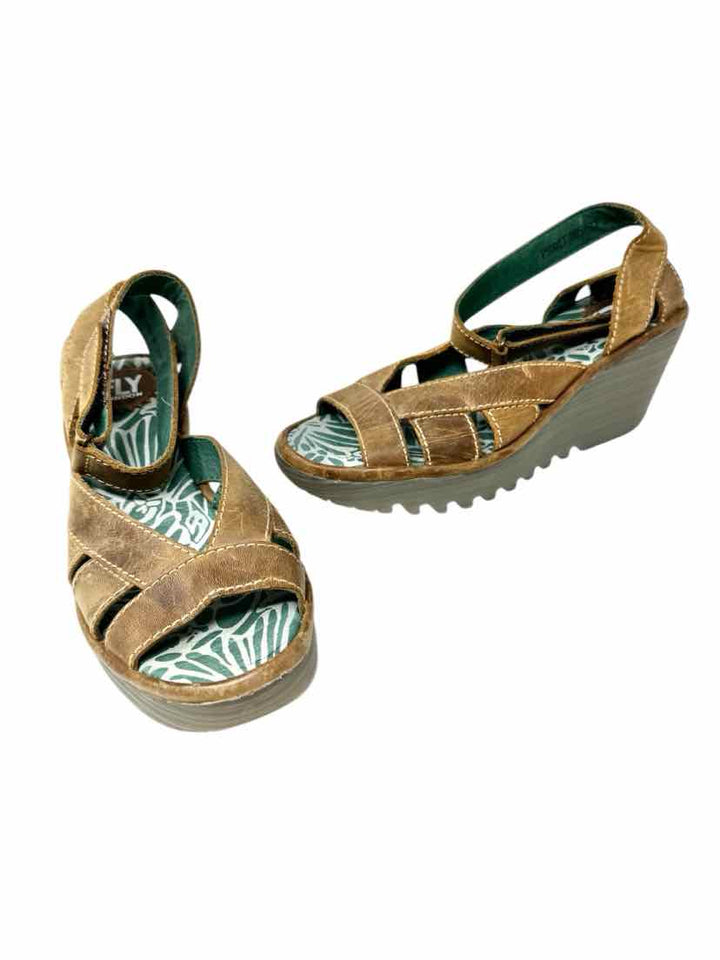 Shoe Size 37 FLY LONDON Brown Sandals