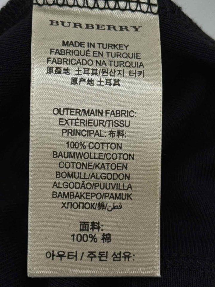 Size M Burberry Black Shirt