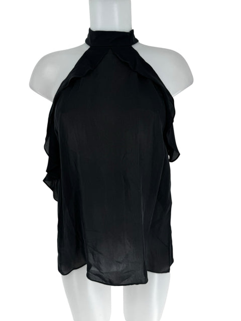 Size L Alice + Olivia Black Shirt