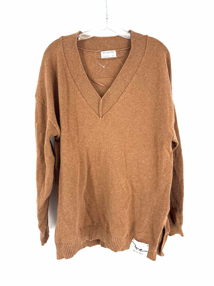 Size S WE THE FREE Tan Sweater