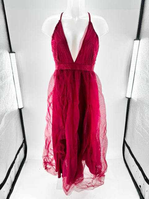 Size M Burgundy Dress
