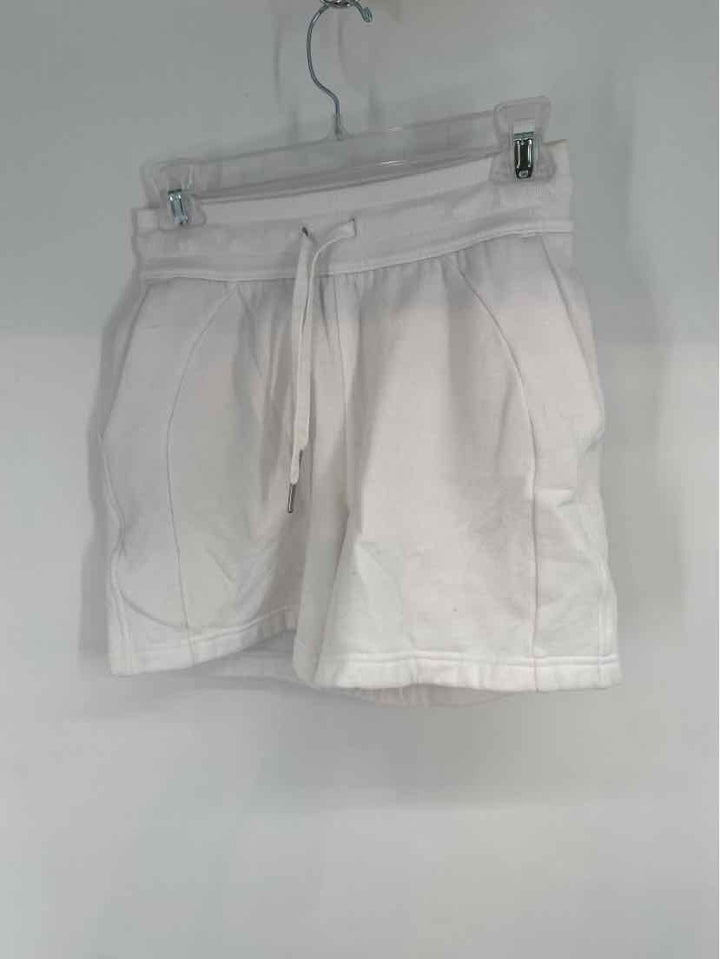 Size 4 Lululemon White Shorts
