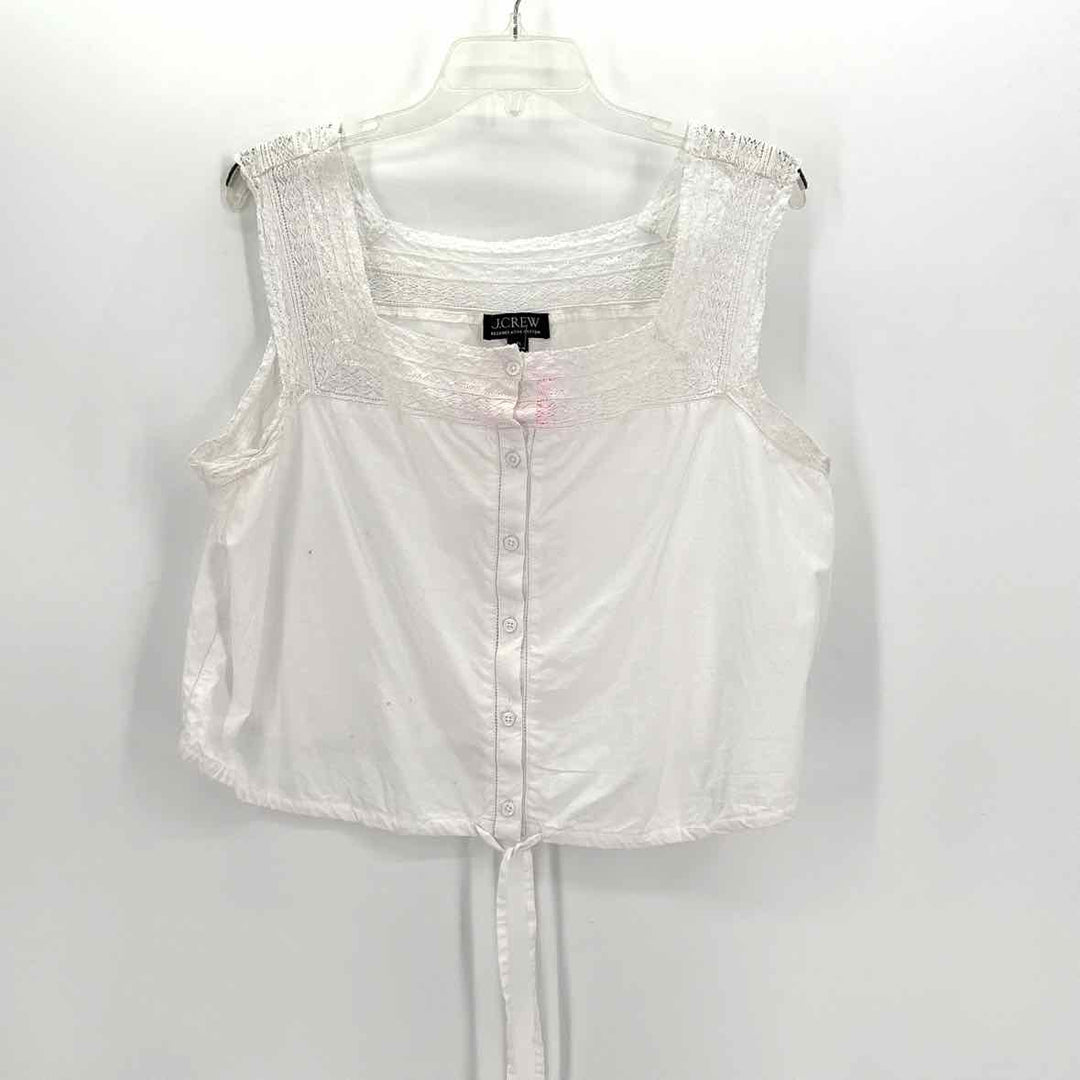 Size XL J Crew White Shirt
