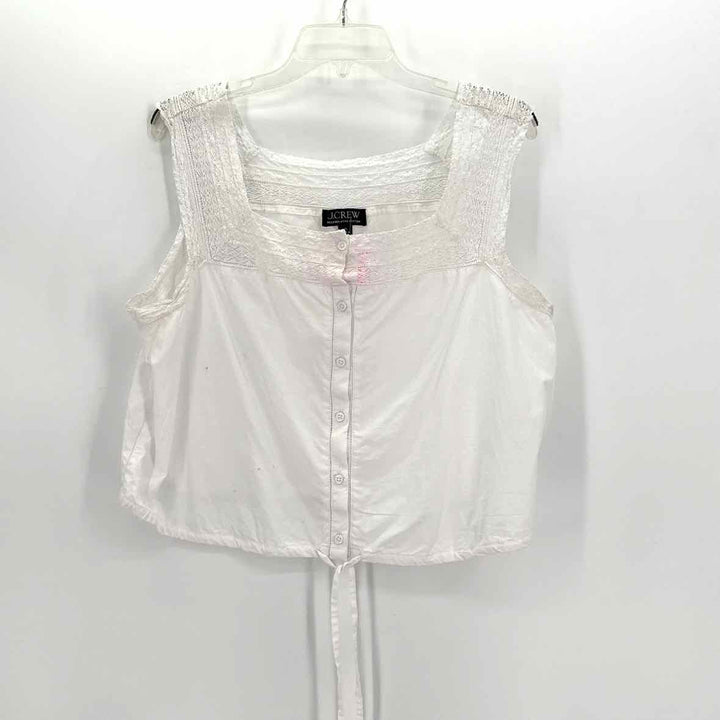 Size XL J Crew White Shirt