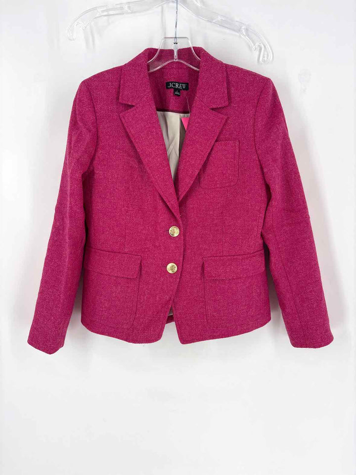 Size 4 J Crew Pink Blazer