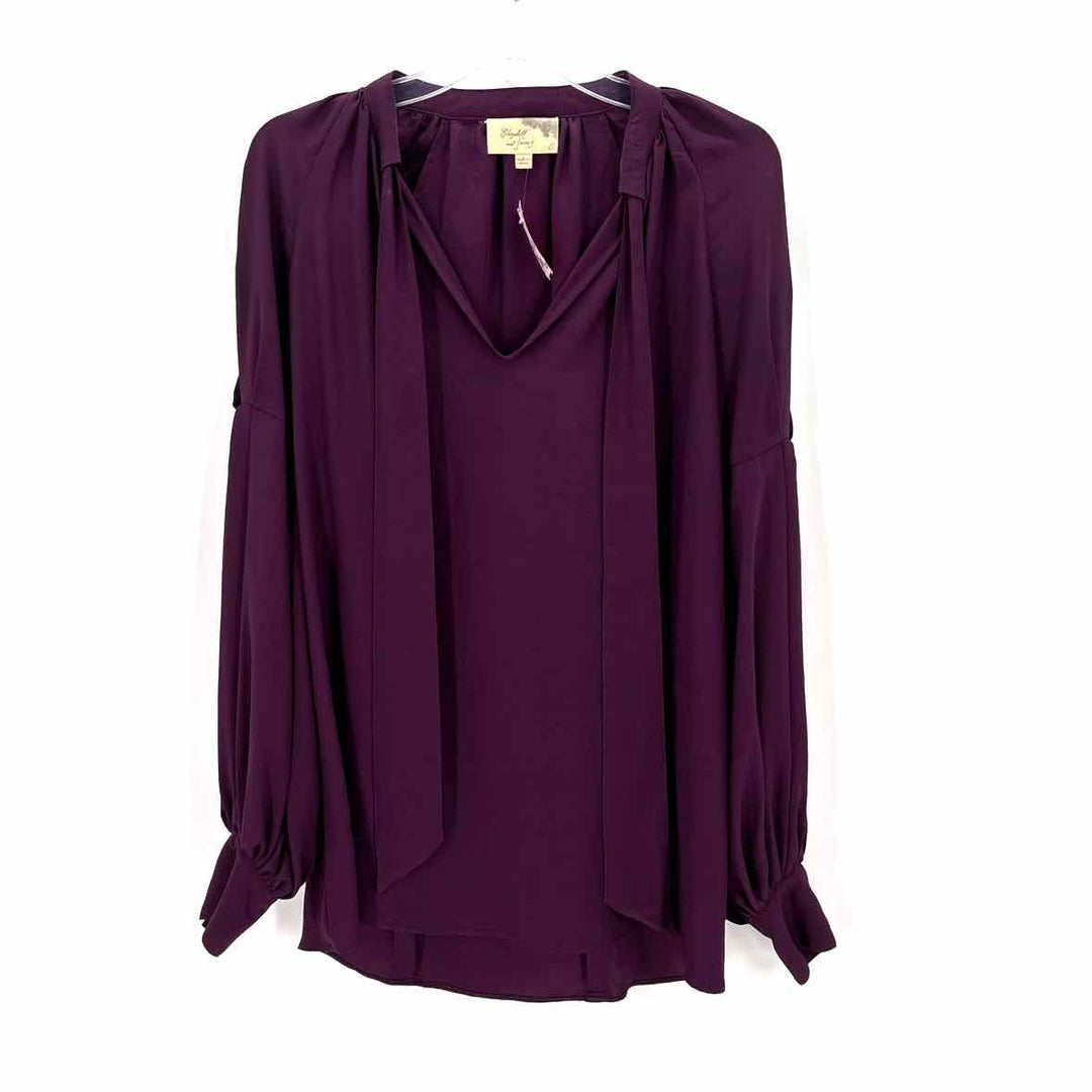 Size S ELIZABETH AND JAMES Purple Shirt