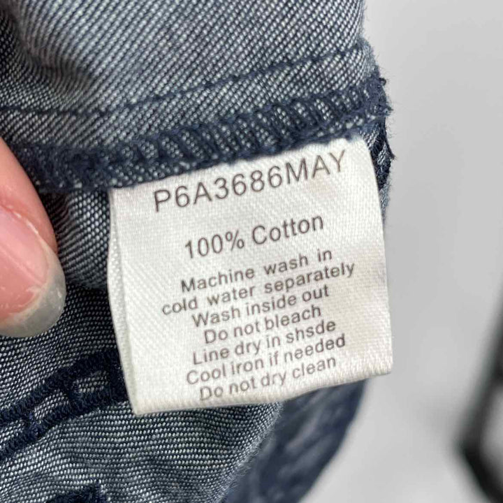 Size M PARKER Denim Chambray Dress