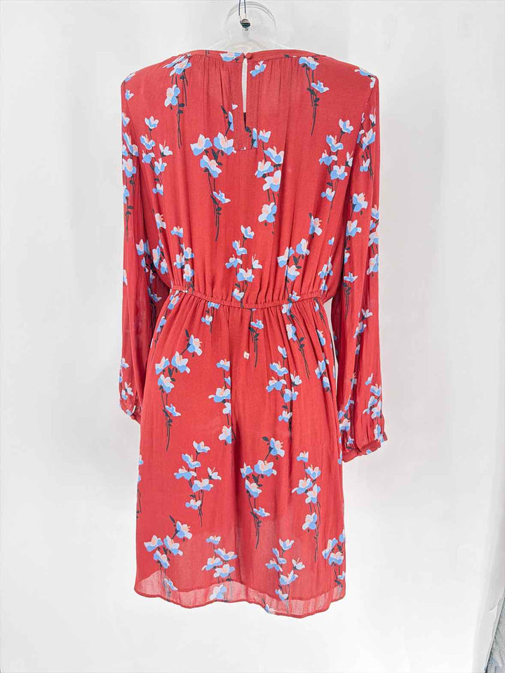 Size L Ann Taylor Burgundy Dress