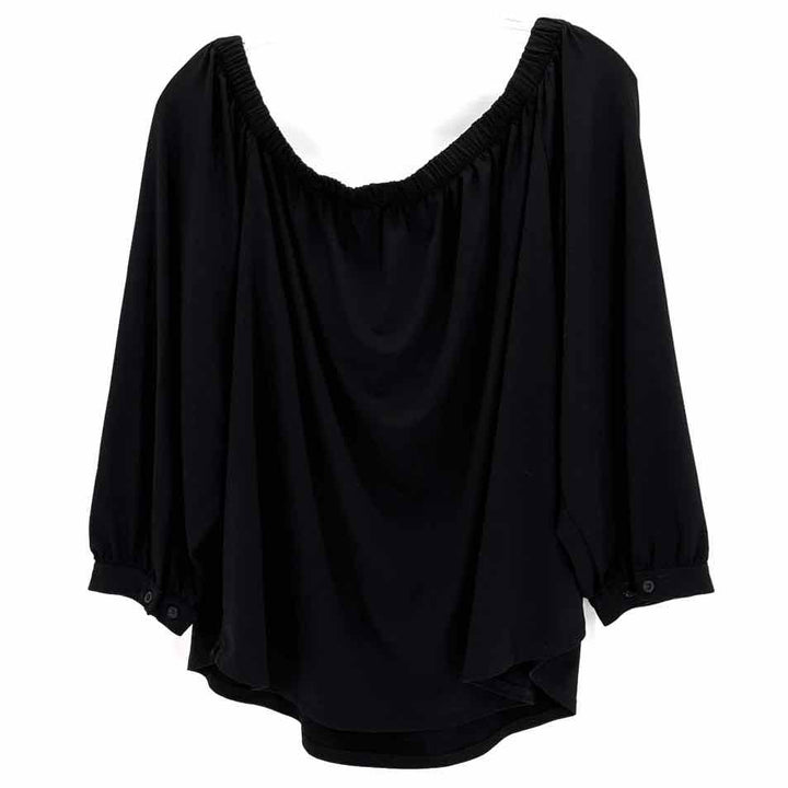 Size 18/20 ELOQUII Black Shirt