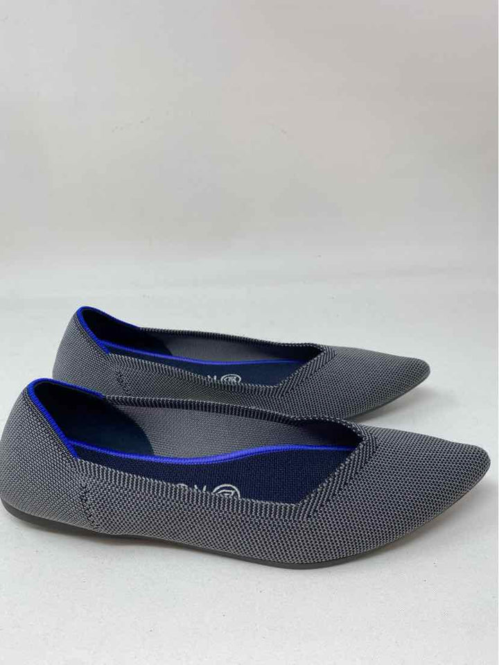 Shoe Size 8.5 ROTHCHILD Gray Flats