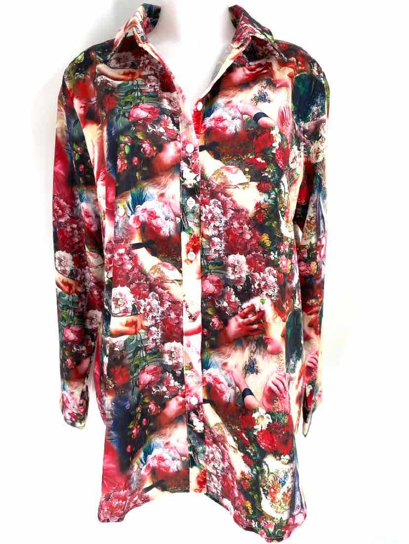 Size 8 Multi-Color 2 PC Dress