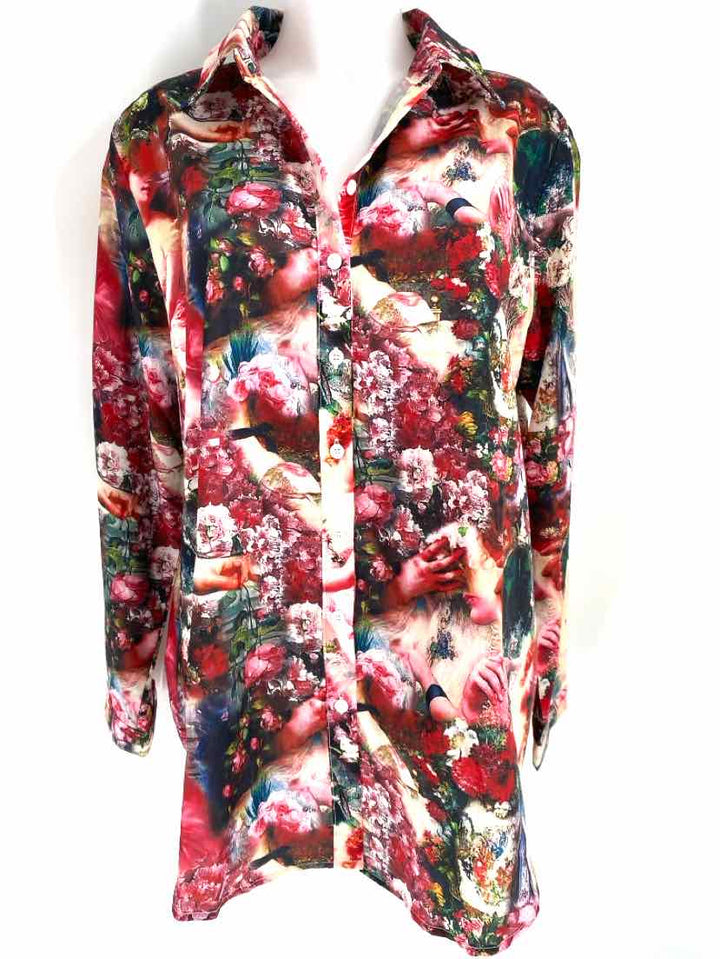 Size 8 Multi-Color 2 PC Dress