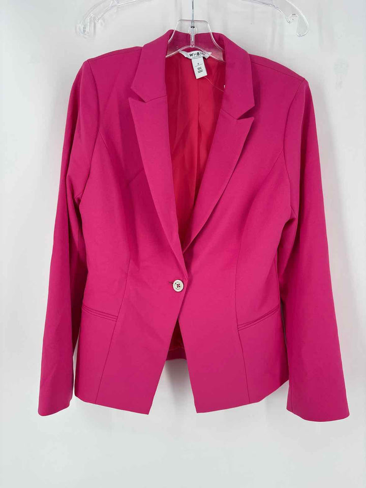 Size 8 White House Black Market Pink Blazer