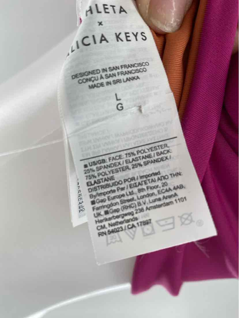 Size L Athleta Magenta Bra