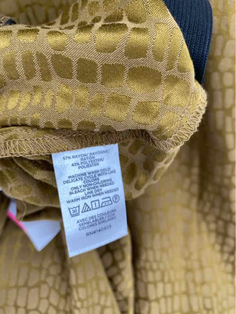 Size XL Ann Taylor Mustard 2 PC Dress
