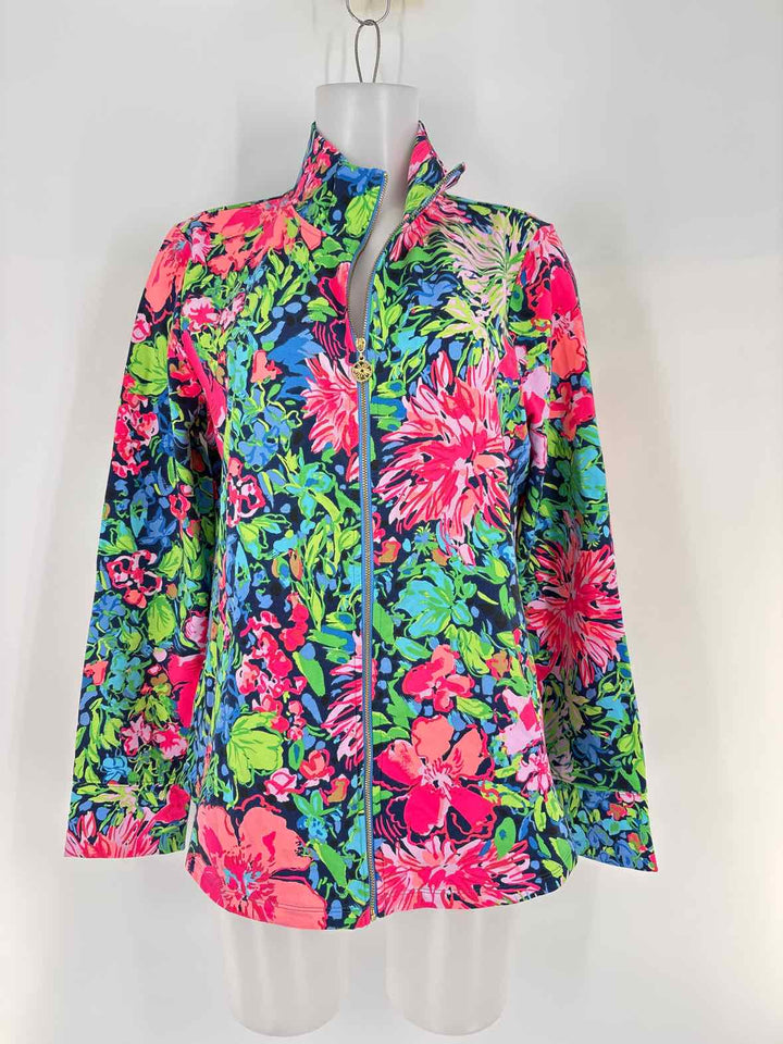 Size L Lilly Pulitzer Multi-Color Jacket
