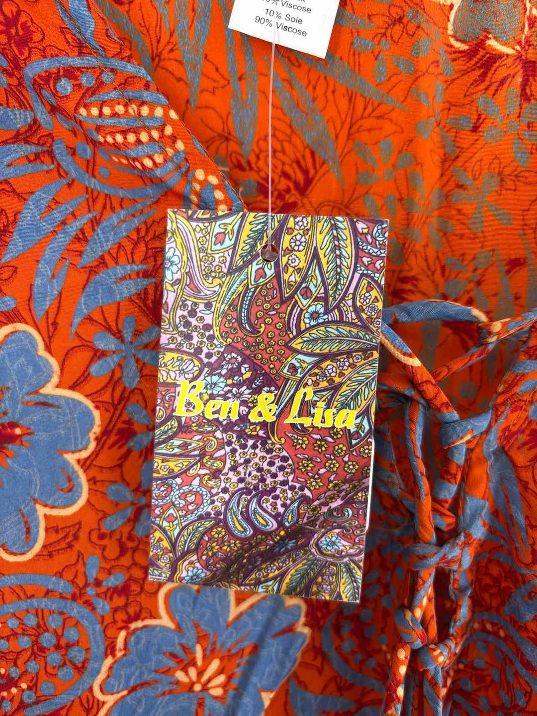 Size L Orange Dress