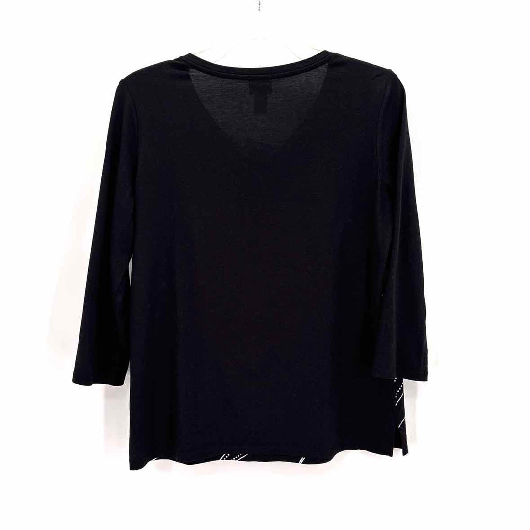Size S Chico's Black Shirt