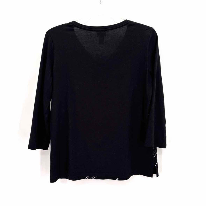 Size S Chico's Black Shirt