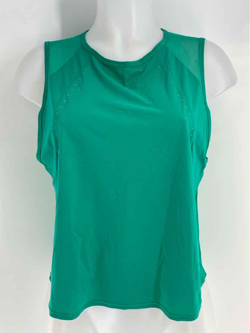Size 10 Lululemon Green Shirt