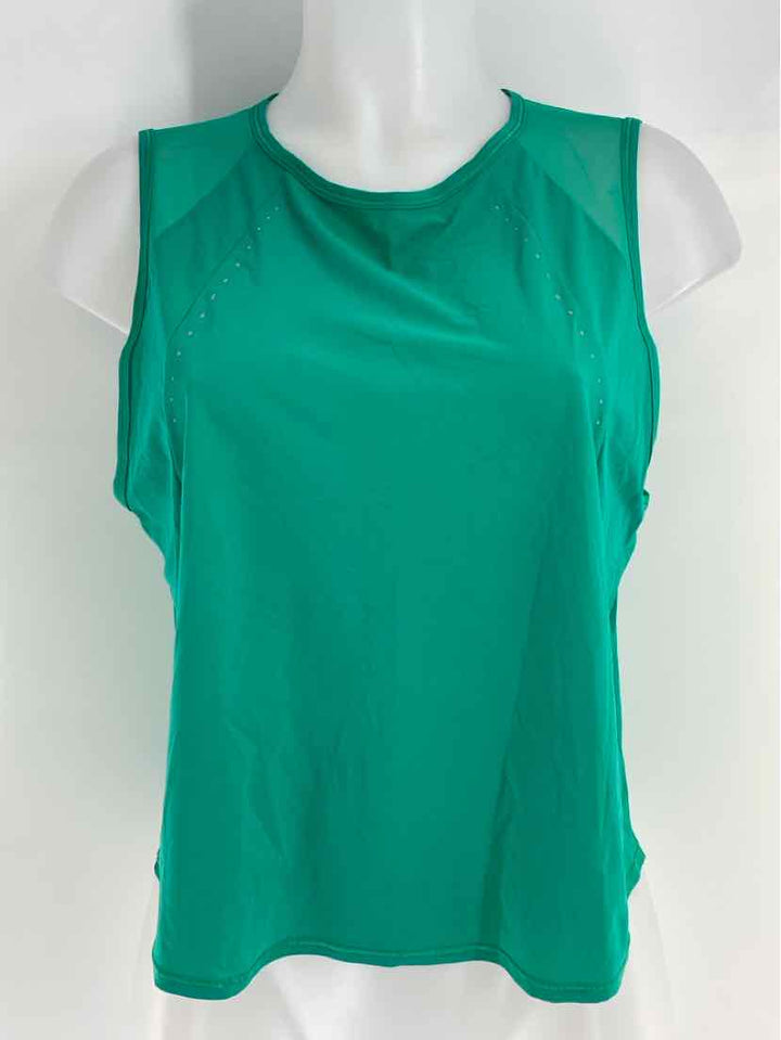 Size 10 Lululemon Green Shirt