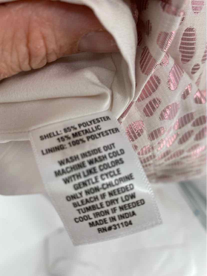 Size 12 CROWN & IVY PINK PRINT Dress