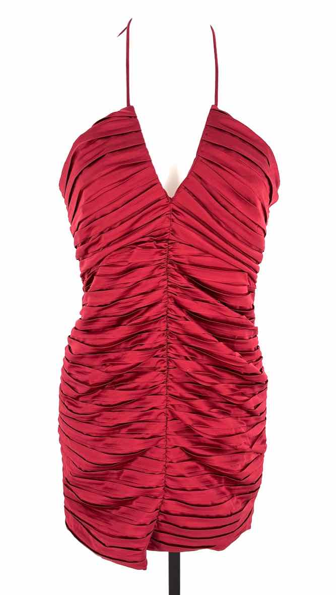 Size L Burgundy Dress