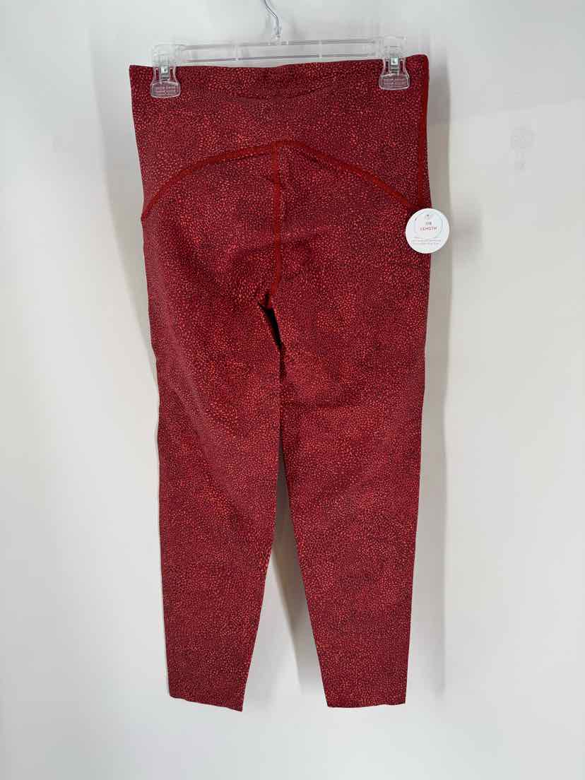 Size L SPANX Red Print Pants