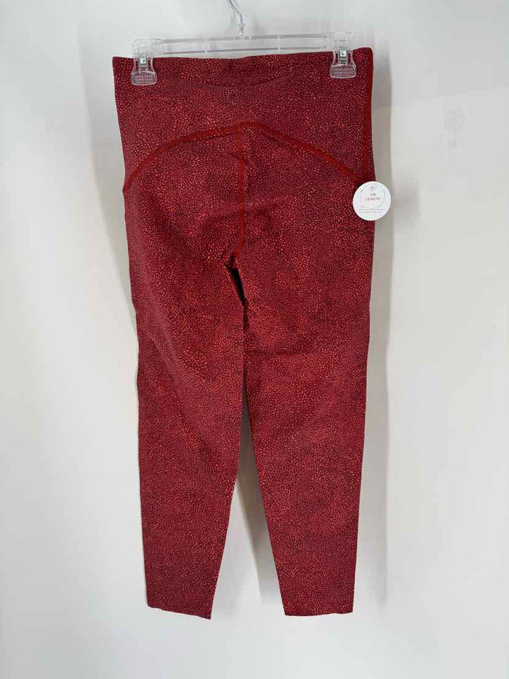 Size L SPANX Red Print Pants