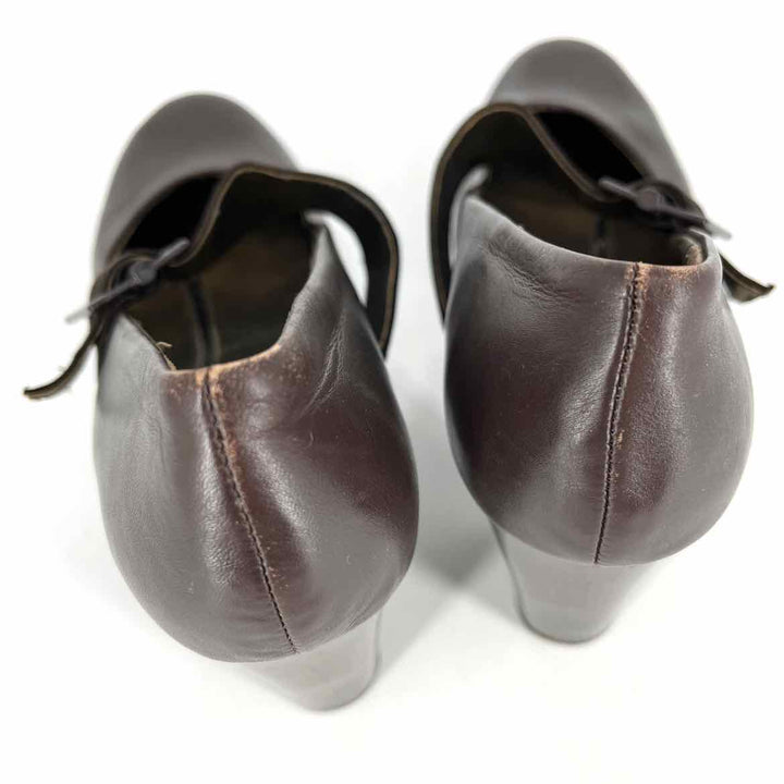Shoe Size 8 Kenneth Cole Brown Leather Pumps