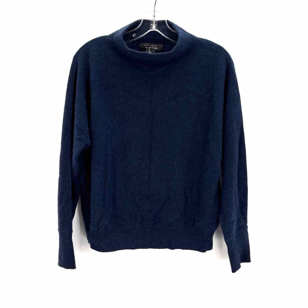 Size S TAHARI Blue Cashmere Sweater