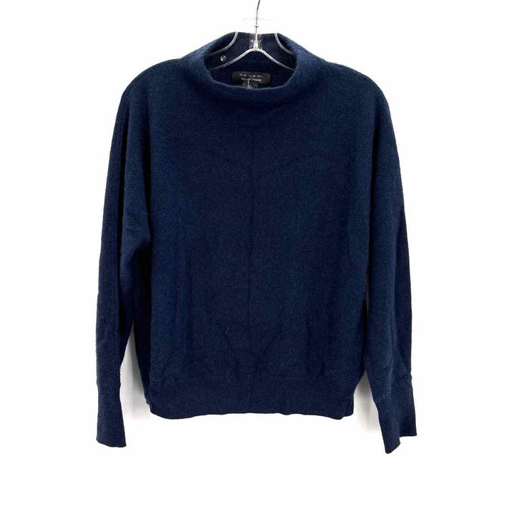 Size S TAHARI Blue Cashmere Sweater