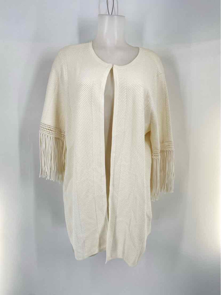 Size XL Chico's Cream Sweater