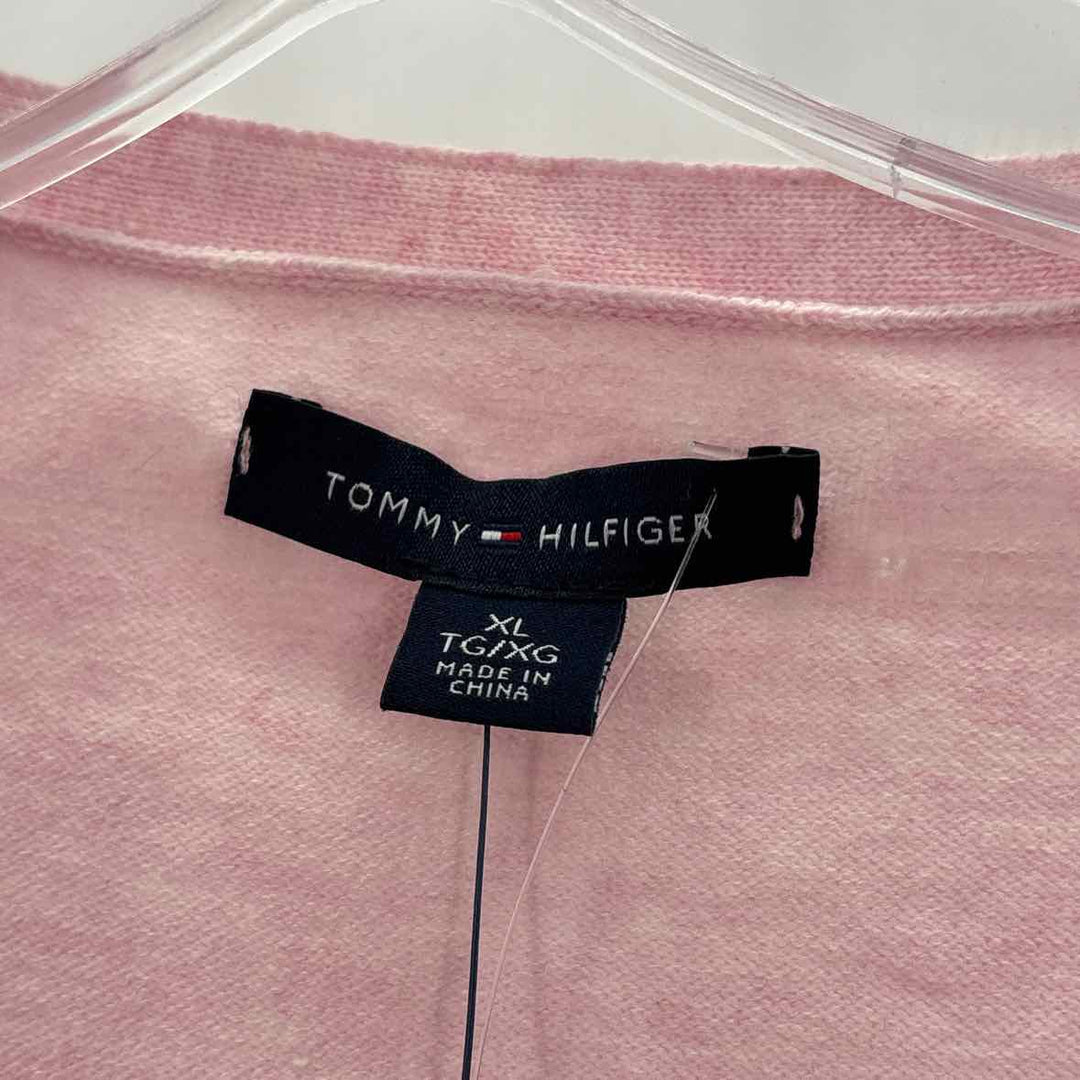 Size XL TOMMY HILFIGER Pink Sweater