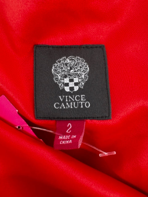 Size 2 Vince Camuto Red Dress