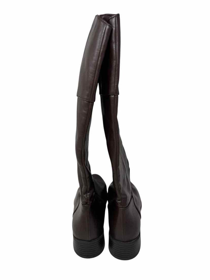 Shoe Size 8.5 Brown Leather Boots