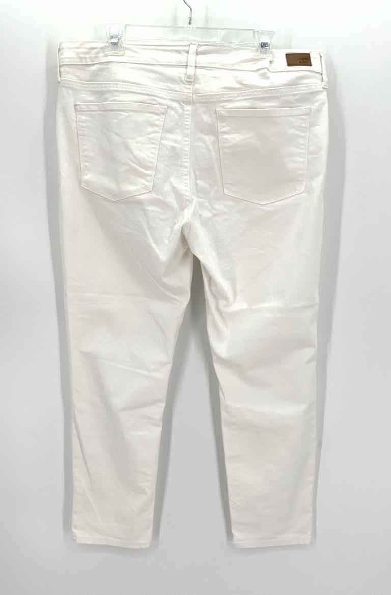 Size 16 CROWN & IVY White Denim Jeans