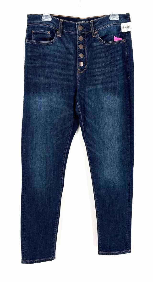 Size 12 ANA Navy Denier Jeans