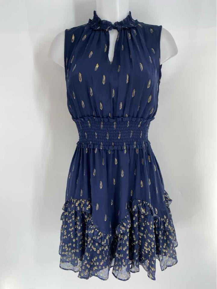 Size 2 REBECCA TAYLOR Navy Dress
