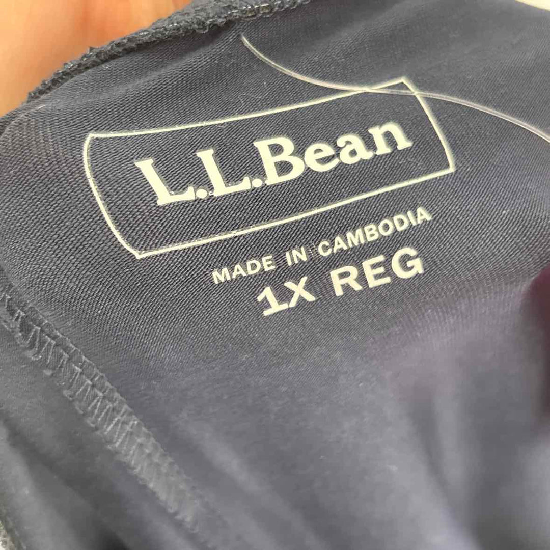 Size 1X LAND END Navy Pants