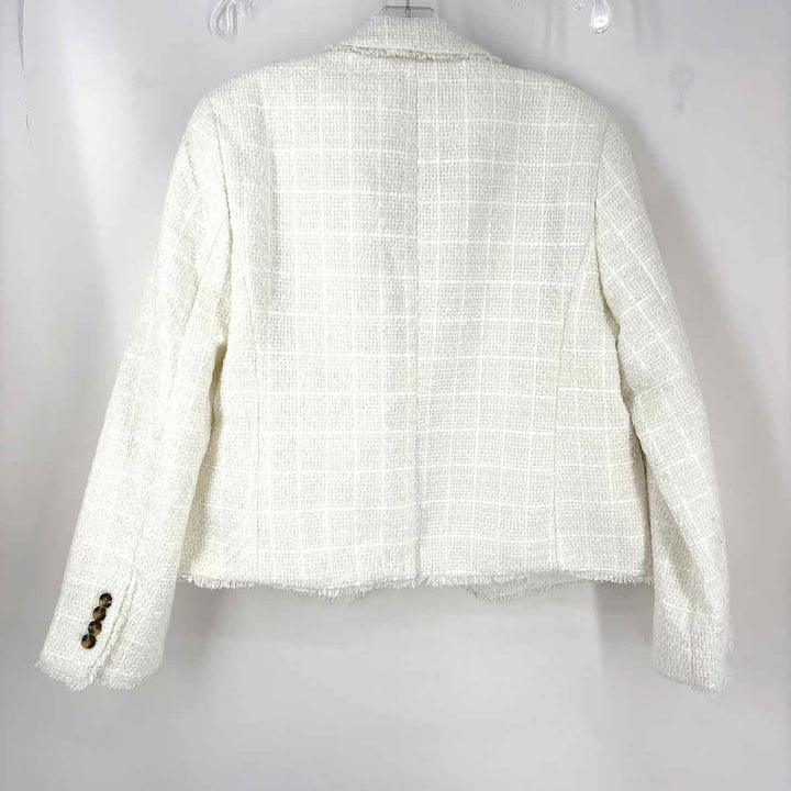 Size 10 Ann Taylor White Blazer