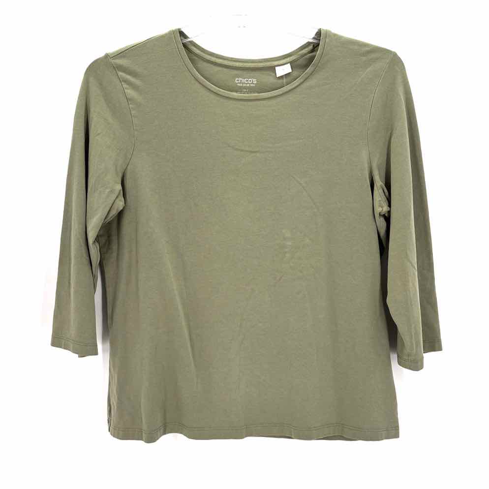 Size L Chico's Sage Knit Shirt