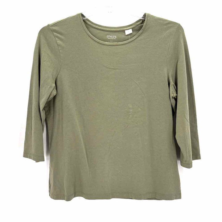 Size L Chico's Sage Knit Shirt