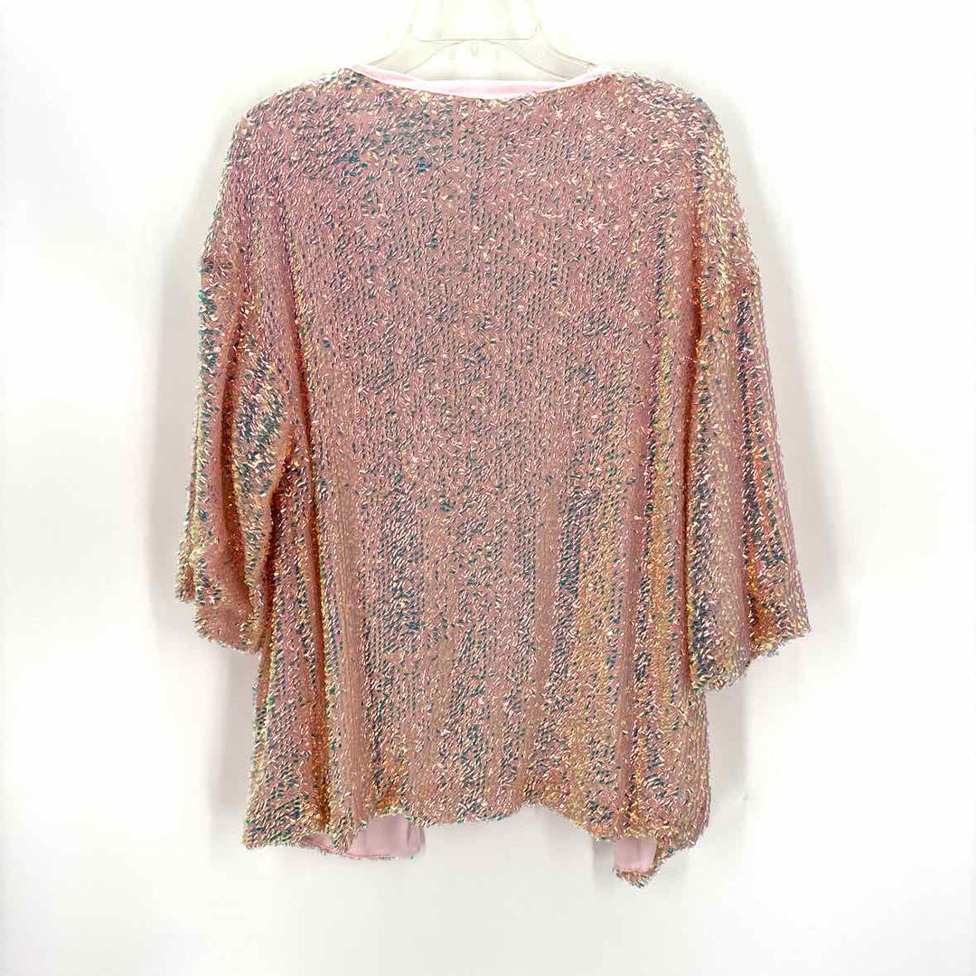 Size One Size Iridescent Sequined Jacket