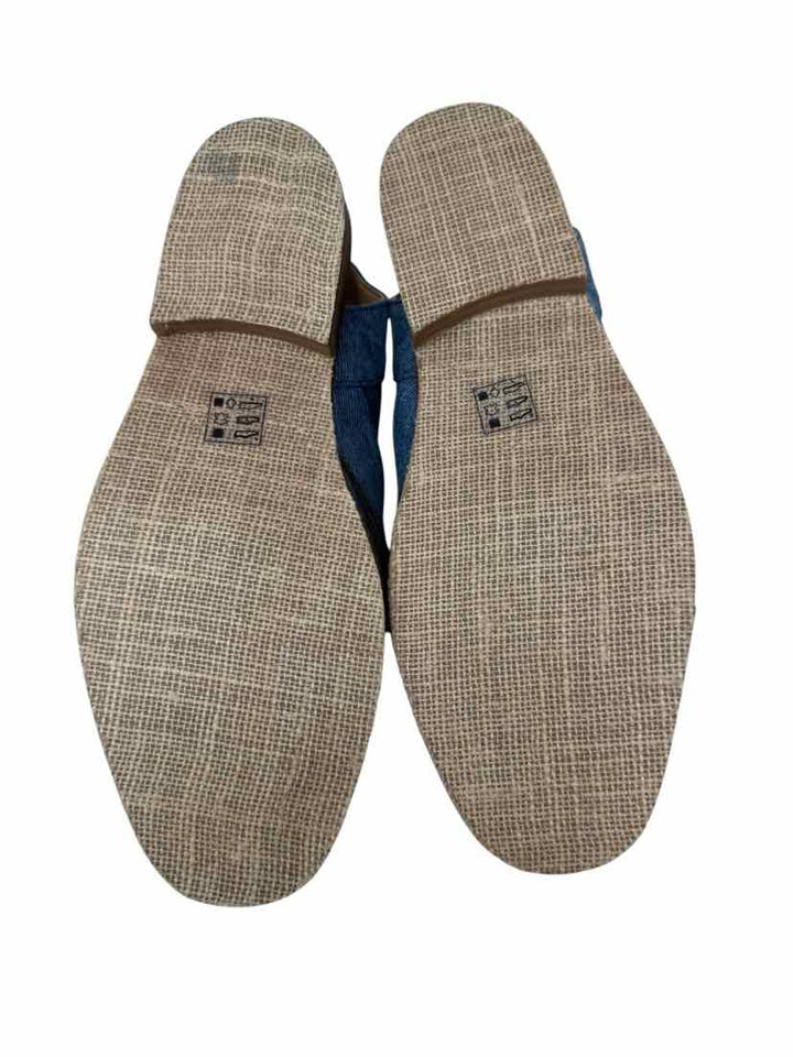 Shoe Size 39 FREE PEOPLE Blue Sandals