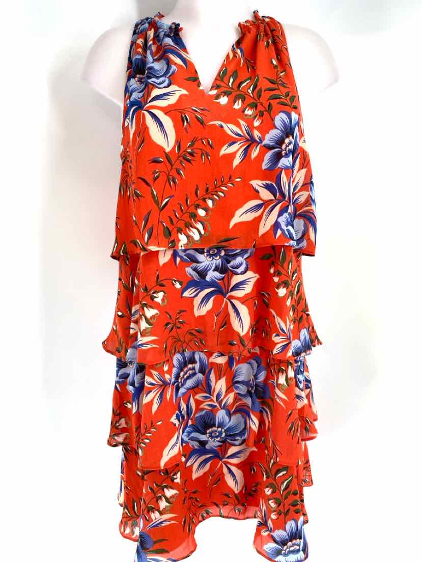 Size M Ann Taylor Orange Dress