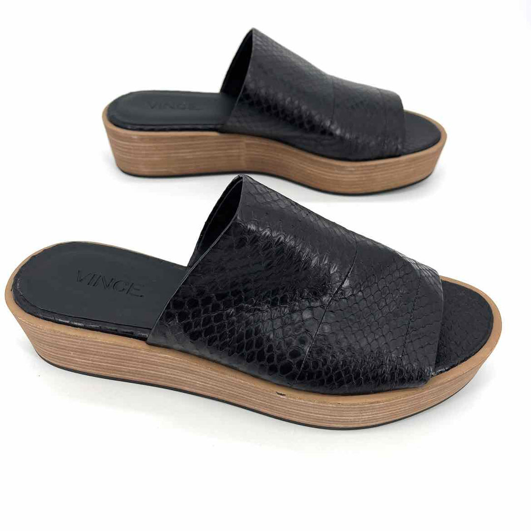 Shoe Size 8.5 VINCE Black Sandals